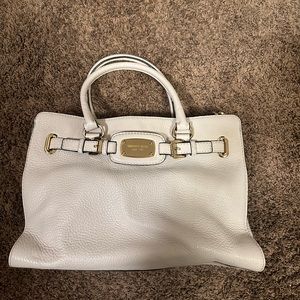 White MK bag